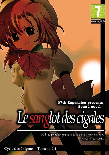 Le sanglot des cigales ～cycle des énigmes～　(tomes 1 à 4) (Version française) [Windows XP/7]